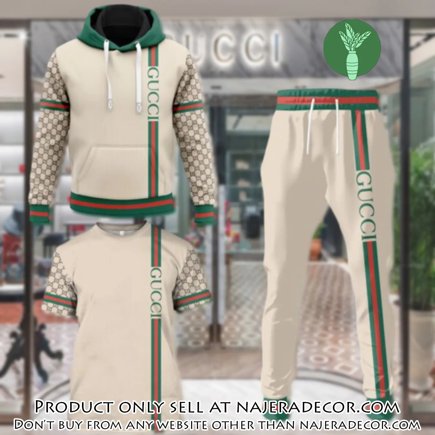 Gucci luxury brand combo tshirt hoodie long pants set trending 24 outfit sport lcs1029 njr2633528